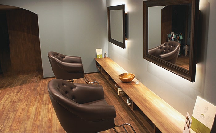 オーガニックにこだわる美容室